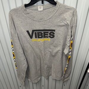 Gray Vibes California Long Sleeve Shirt